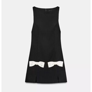 Zara Black Textured Fabric
